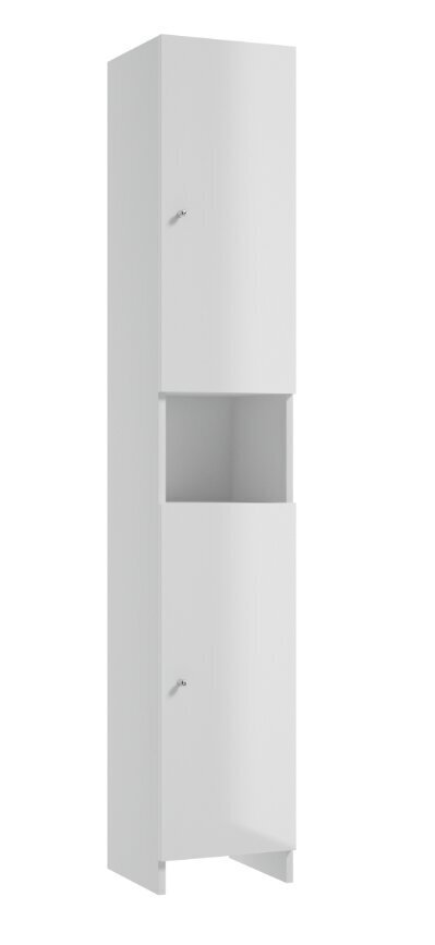 Korkea kylpyhuonekaappi Defra Venus C30 108-C-03004, valkoinen hinta ja tiedot | Kylpyhuonekaapit | hobbyhall.fi