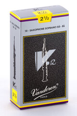 Kieli sopraanosaksofonille Vandoren V12 SR6025 No. 2,5 hinta ja tiedot | Soittimien lisätarvikkeet | hobbyhall.fi