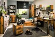 Työpöytä BRW Weston 2S, ruskea/tummanharmaa hinta ja tiedot | Tietokonepöydät ja työpöydät | hobbyhall.fi