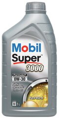 Moottoriöljy Mobil Super 3000 FF 0W-30, 1 L hinta ja tiedot | Mobil Autotuotteet | hobbyhall.fi