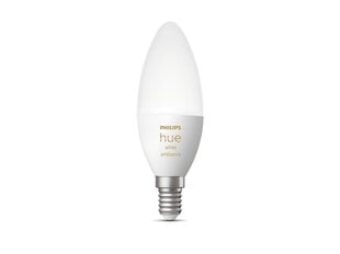 Älyvalaisin Philips Hue White Ambiance (E14) hinta ja tiedot | Philips Kodin remontointi | hobbyhall.fi