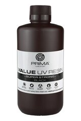 PrimaCreator Super Strong UV-hartsi, 1000ml, musta hinta ja tiedot | Tulostustarvikkeet | hobbyhall.fi