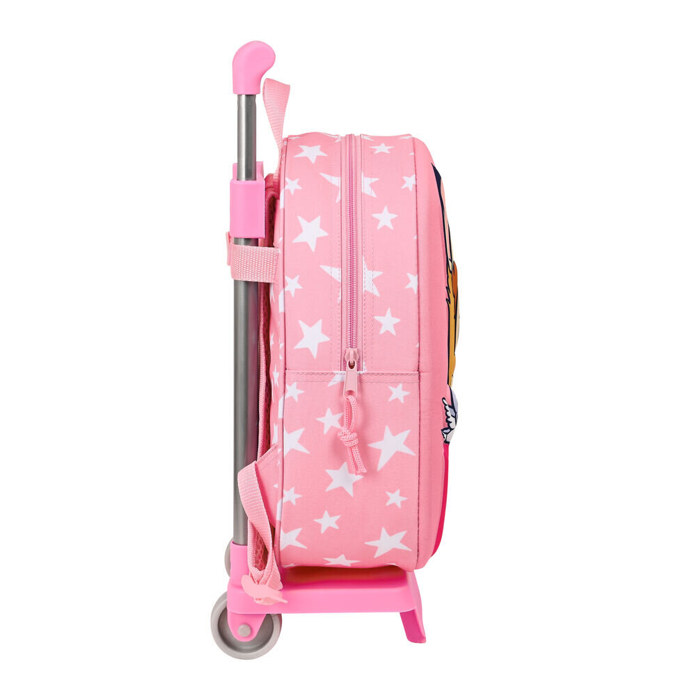 3D-koululaukku pyörillä Disney Bambi Vaaleanpunainen (28 x 10 x 67 cm) hinta ja tiedot | Koulureput ja -laukut | hobbyhall.fi