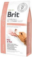 Brit GF Veterinary Diets aikuisille koirille munalla ja herneellä Renal, 2 kg hinta ja tiedot | Koiran kuivaruoka | hobbyhall.fi