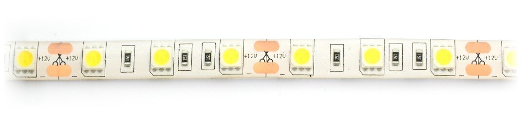 LED-nauha SMD5050 IP65 14,4W, 60 LEDiä/m, 5m hinta ja tiedot | LED-valonauhat | hobbyhall.fi