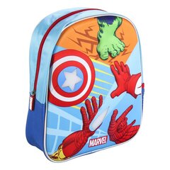 3D Lasten reppu The Avengers Sininen (25 x 31 x 10 cm) hinta ja tiedot | Koulureput ja -laukut | hobbyhall.fi