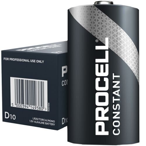 Duracell paristot Procell Constant Power LR20, 1 kpl hinta ja tiedot | Paristot | hobbyhall.fi