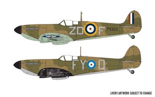 Airfix AIRFIX Suermarine Spitfire Mk.1a 1/48 hinta ja tiedot | Pienoismallit | hobbyhall.fi