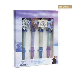 Kynä Frozen 4 kpl, monivärinen hinta ja tiedot | Toimistotarvikkeet | hobbyhall.fi