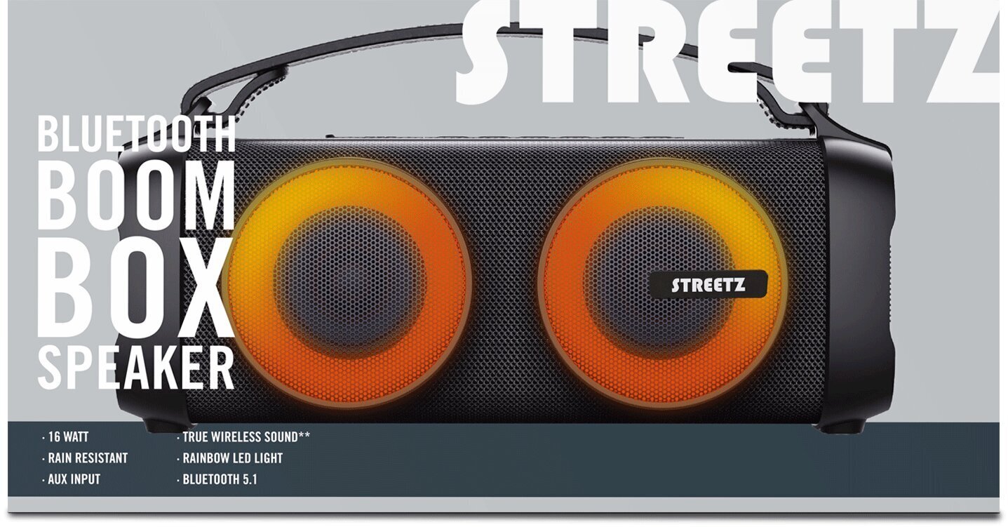 Streetz BT CMB-100 hinta ja tiedot | Kaiuttimet | hobbyhall.fi