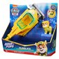 Ajoneuvo Paw Patrol (Ryhmä Hau) Aqua Themed Rubble 6066158, keltainen hinta ja tiedot | Poikien lelut | hobbyhall.fi