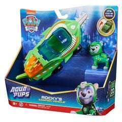 Ajoneuvo Paw Patrol (Ryhmä Hau) Aqua Themed Rocky 6066142, vihreä hinta ja tiedot | Poikien lelut | hobbyhall.fi