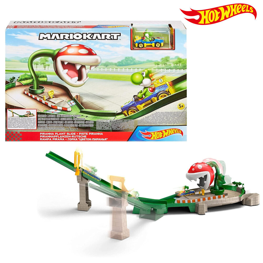 Mario Kart-sarja Piranha Plant Hot Wheels hinta ja tiedot | Poikien lelut | hobbyhall.fi