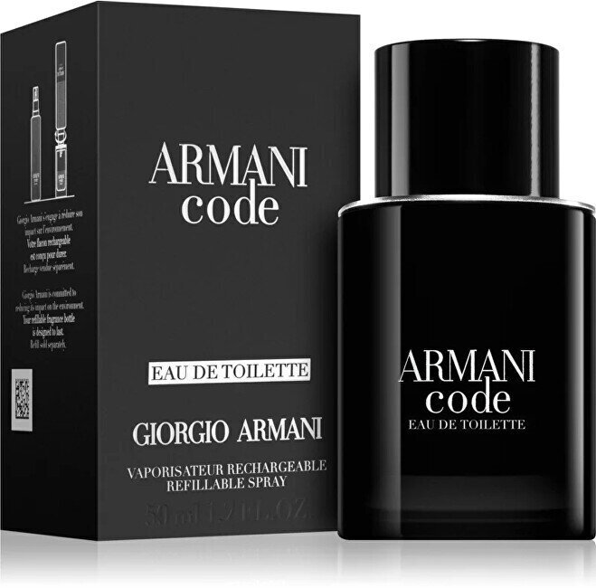 Eau de Toilette Giorgio Armani Code For Men, 75 ml hinta ja tiedot | Miesten hajuvedet | hobbyhall.fi