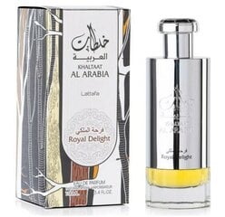 Hajuvesi Lattafa Khaltaat Al Arabia Royal Delights, 100 ml hinta ja tiedot | Naisten hajuvedet | hobbyhall.fi