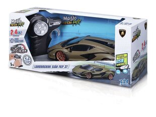 Kauko-ohjattava auto Maisto Tech Lamborghini Sian FKP37 82338, vihreä hinta ja tiedot | Poikien lelut | hobbyhall.fi