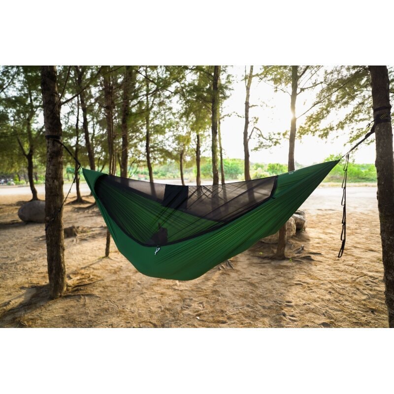 Hammock Ticket To The Moon Lightest Pro, vihreä hinta ja tiedot | Riippumatot | hobbyhall.fi