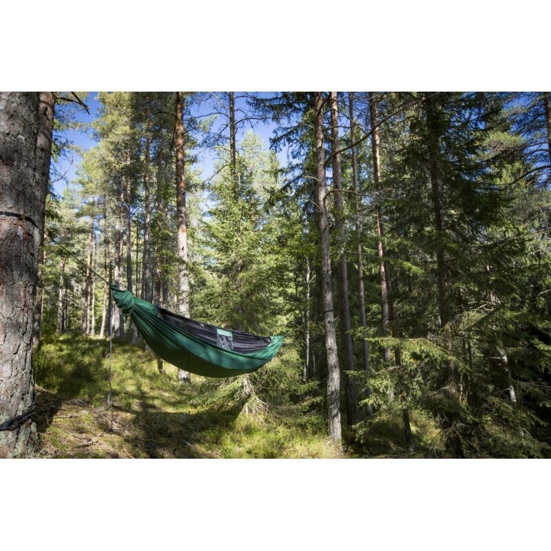 Hammock Ticket To The Moon Lightest Pro, vihreä hinta ja tiedot | Riippumatot | hobbyhall.fi