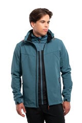 Icepeak BRIMFIELD -softshell-takki, miesten, merenvihreä hinta ja tiedot | Miesten ulkoilutakit | hobbyhall.fi