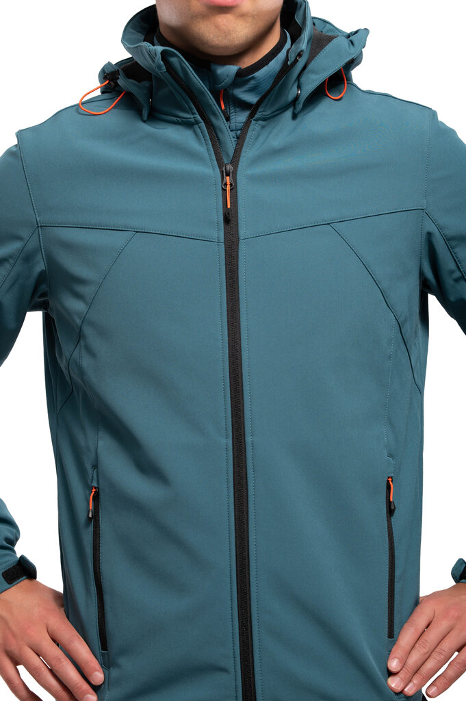 Icepeak BRIMFIELD -softshell-takki, miesten, merenvihreä hinta ja tiedot | Miesten ulkoilutakit | hobbyhall.fi