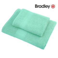 Bradley Froteepyyhe, 100 x 150 cm, mintunvihreä kaina ir informacija | Pyyhkeet | hobbyhall.fi