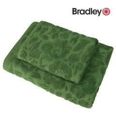 Bradley Froteepyyhe, 70 x 140 cm, kuvioitu, vihreä hinta ja tiedot | Pyyhkeet | hobbyhall.fi