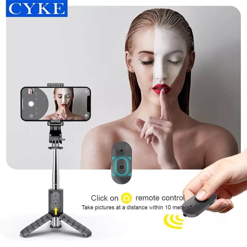 Selfie-tikku LED-valolla, jalustalla ja bluetooth-toiminnolla LIVMAN Q11s (selfie stick) hinta ja tiedot | Selfie-tikut ja -telineet | hobbyhall.fi