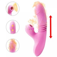 Teleskooppinen Dibe-vibraattori, jossa klitorin imu- ja lämmitystoiminto hinta ja tiedot | Vibraattorit | hobbyhall.fi