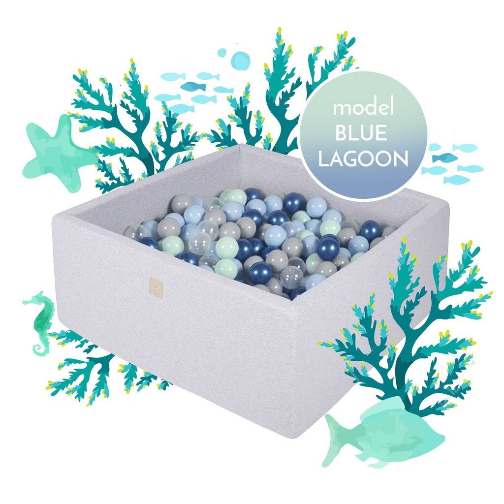 MeowBaby® malli Blue Lagoon pallomeri 300kpl hinta ja tiedot | Vauvan lelut | hobbyhall.fi