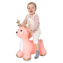 Gerardo's Toys Jumpy hyppylelu Hirvi roosa hinta ja tiedot | Tyttöjen lelut | hobbyhall.fi