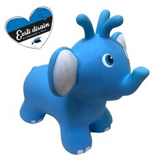 Gerardo's Toys Jumpy hyppylelu Norsu, sininen hinta ja tiedot | Vauvan lelut | hobbyhall.fi