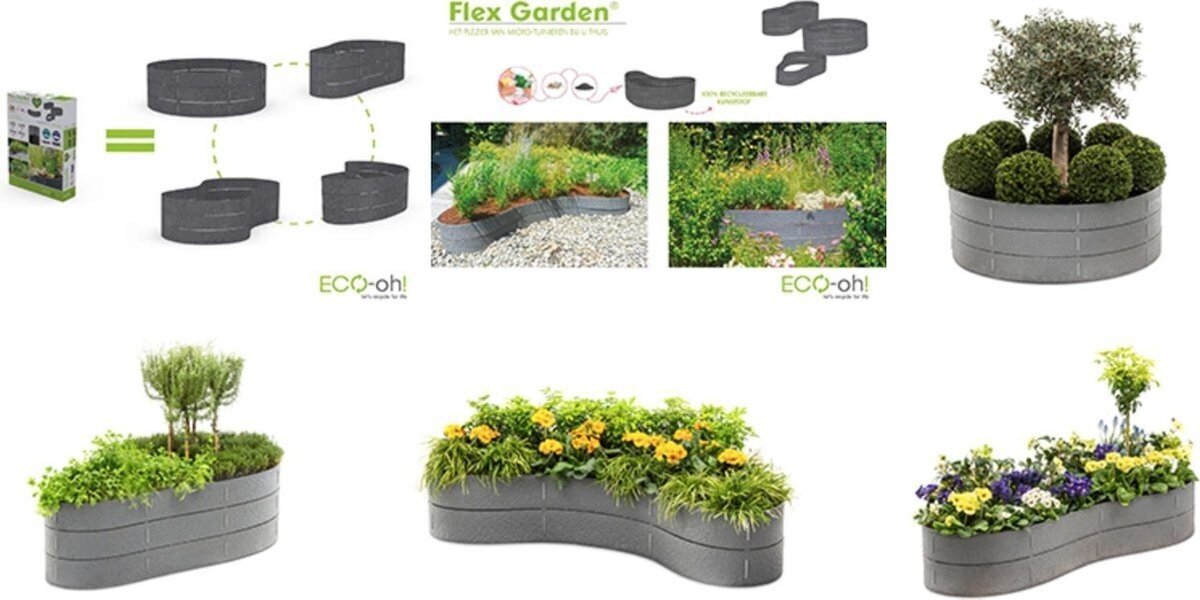 Flex Garden 130cm x 14cm x 3pcs. hinta ja tiedot | Kasvihuoneet | hobbyhall.fi