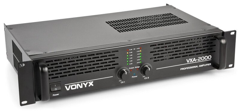 Vonyx VXA-2000 2x 1000W vahvistin