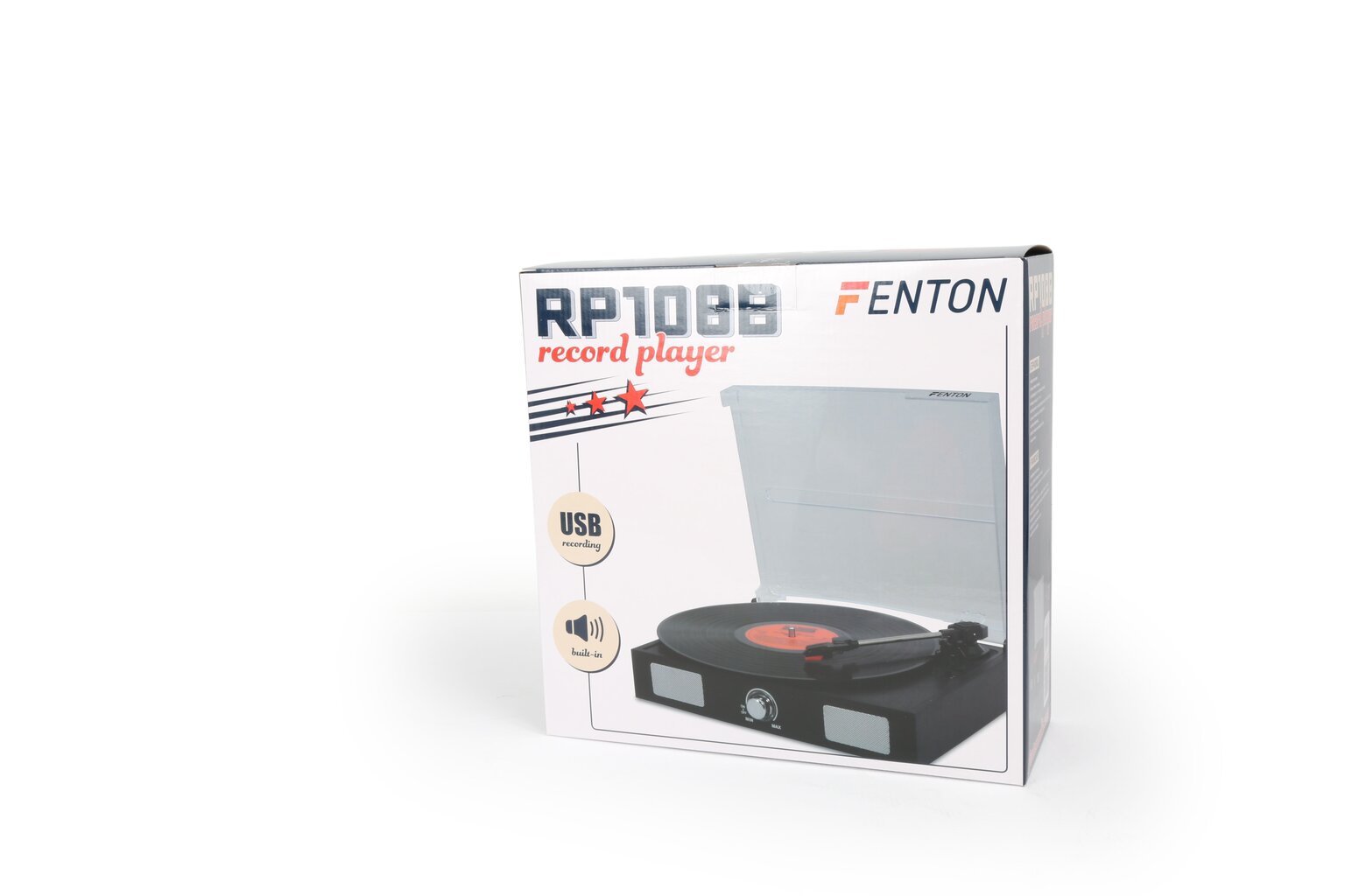 Fenton RP108B hinta ja tiedot | Vinyylilevysoittimet ja gramofonit | hobbyhall.fi