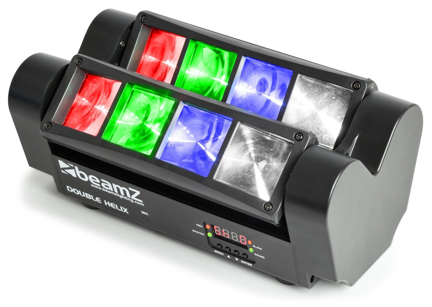 BeamZ MHL820 LED Effect 8X 3W RGBW LEDS DMX hinta ja tiedot | Juhlakoristeet | hobbyhall.fi