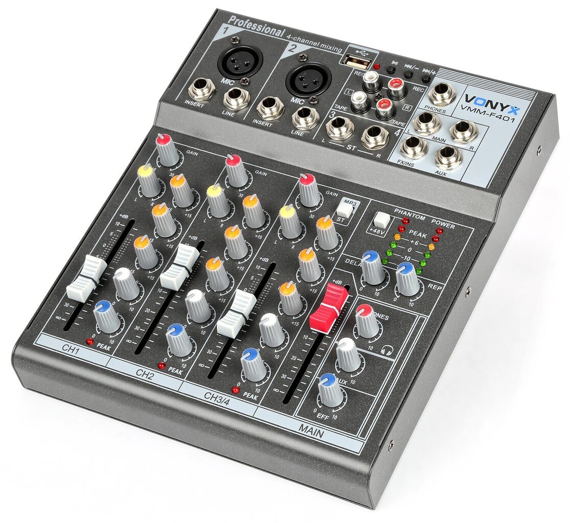 Vonyx VMM-F401 hinta ja tiedot | DJ-laitteet | hobbyhall.fi