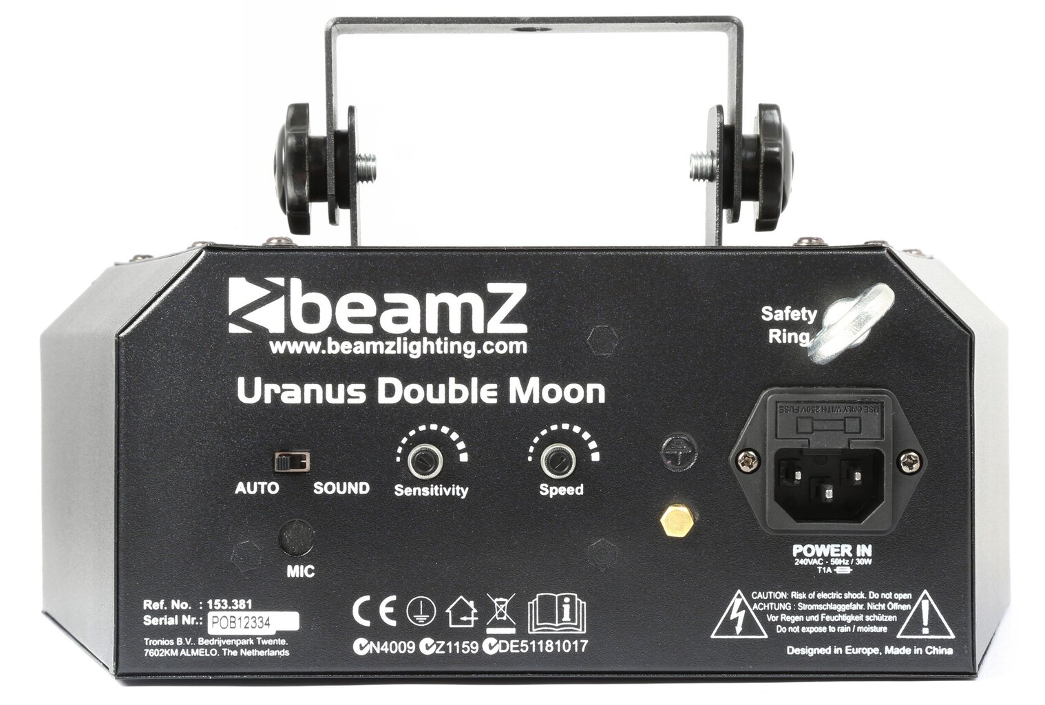 BeamZ Uranus LED-valoefekti hinta ja tiedot | Juhlakoristeet | hobbyhall.fi