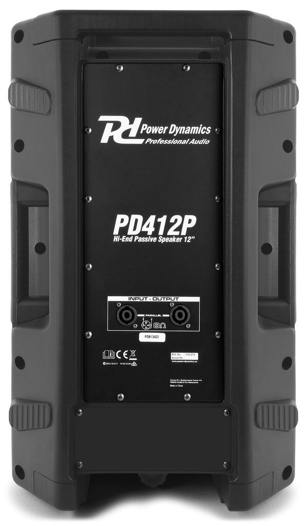 Power Dynamics PD412P Passiivinen kaiutin 12" 1200W hinta ja tiedot | Kaiuttimet | hobbyhall.fi