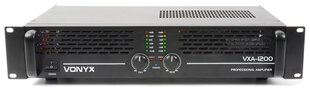 Vonyx PA-vahvistin VXA-1200 II 2x 600W hinta ja tiedot | Vonyx Ääni- ja videolaitteet | hobbyhall.fi