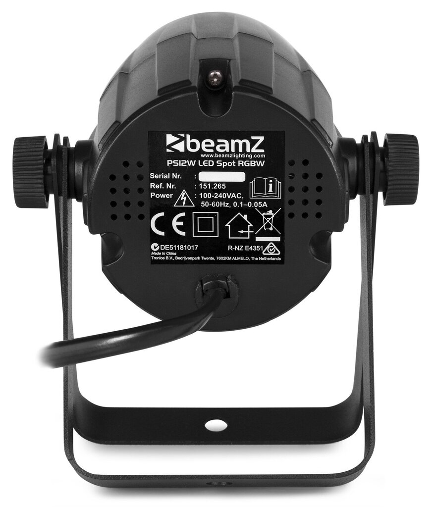 BeamZ PS12W LED Spot 12W RGBW IR hinta ja tiedot | Juhlakoristeet | hobbyhall.fi