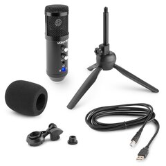 Vonyx CM320B Studio-mikrofoni USB musta kaikulla hinta ja tiedot | Mikrofonit | hobbyhall.fi