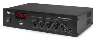 Power Dynamics PDM25 100V mikseri-vahvistin BT:llä ja mediasoittimella 25W hinta ja tiedot | Kaiuttimet ja soundbarit | hobbyhall.fi