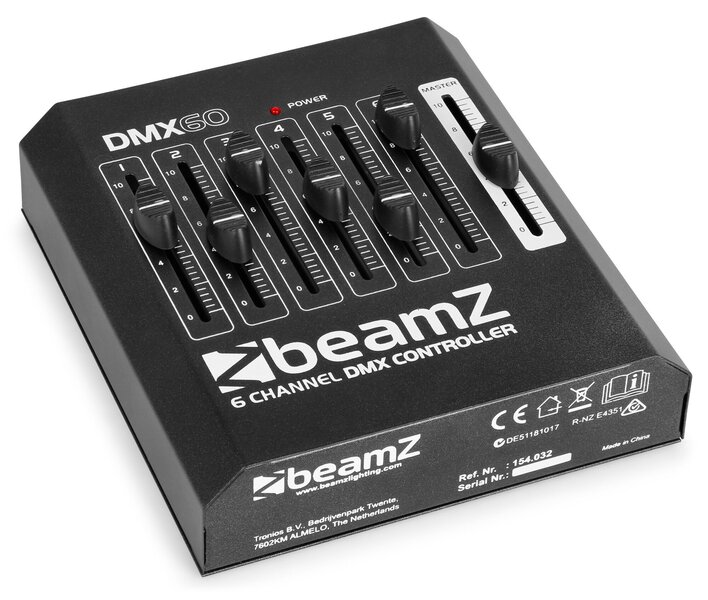 BeamZ 6-kanavainen DMX60-ohjain