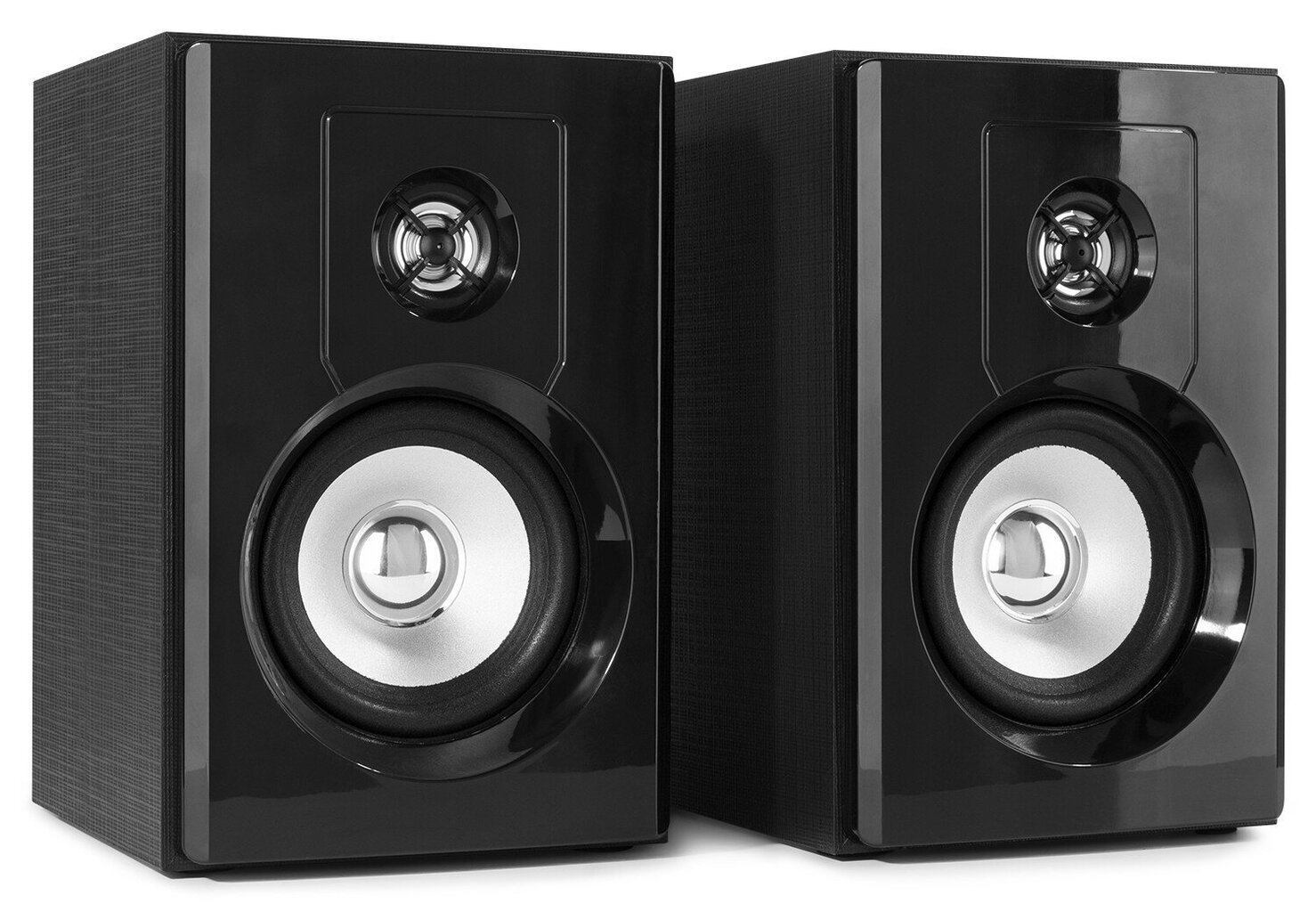 Fenton SHF404B Virtakäyttöiset BT-kirjahyllykaiuttimet 4" MP3 hinta ja tiedot | Kaiuttimet ja soundbarit | hobbyhall.fi