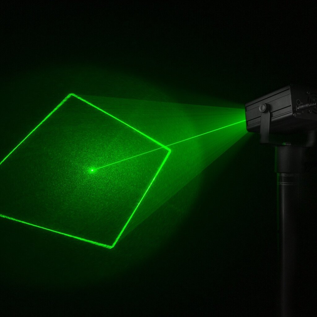 BeamZ Dahib Double RG Gobo -laserjärjestelmä sinisellä LEDillä hinta ja tiedot | Juhlakoristeet | hobbyhall.fi