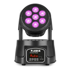 Fuzzix MHC706 Moving Head Wash 7x6W RGBW hinta ja tiedot | Fuzzix Lahjat ja juhlatarvikkeet | hobbyhall.fi