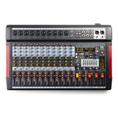 Power Dynamics PDM-T1204 Stage Mixer 12-kanavainen DSP/MP3 hinta ja tiedot | Power Dynamics Kodinkoneet ja kodinelektroniikka | hobbyhall.fi