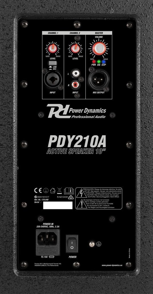 Power Dynamics PD612A aktiivikaiutin 12" hinta ja tiedot | Kaiuttimet | hobbyhall.fi