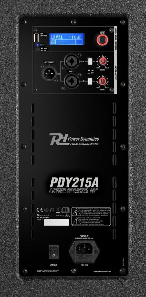 Power Dynamics PD612A aktiivikaiutin 12" hinta ja tiedot | Kaiuttimet | hobbyhall.fi