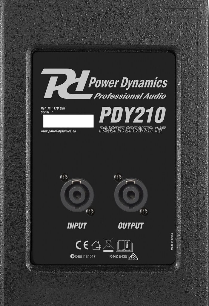 Power Dynamics PD612A aktiivikaiutin 12" hinta ja tiedot | Kaiuttimet | hobbyhall.fi